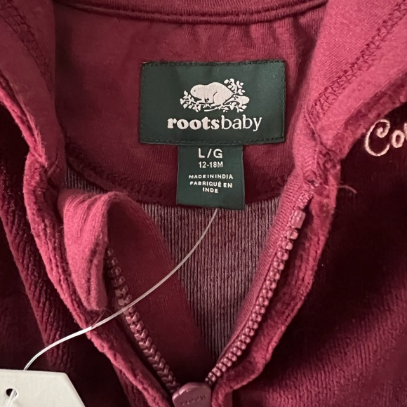 NWT Roots Baby Mulberry Velvet Romper (12-18M) - Picture 4 of 4